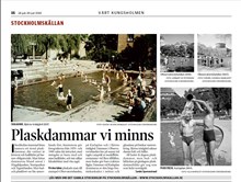 Plaskdammar vi minns