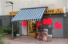 Kvartersbutik i Tensta centrum