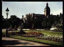 Kungsträdgården. Jakobs kyrka i bakgrunden