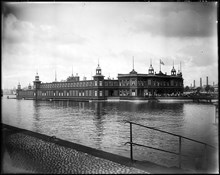 Stockholms stads bad- och siminrättning, Strömbadet från Norra Riddarholmshamnen