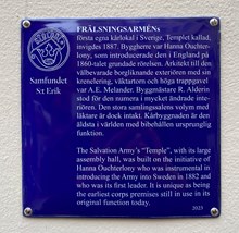 Frälsningsarméns Templet, Östermalmsgatan 69 (Bävern 14)