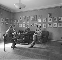 Konserthuset, musiker repeterar