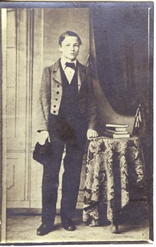 August Strindberg 13 år gammal
