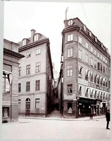 Urvädersgränd från Riddarhustorget