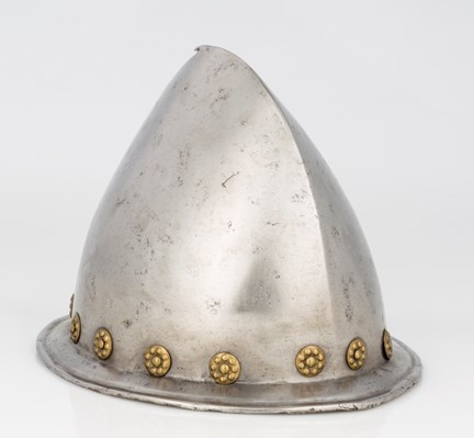 Päronhjälm, eller cabasette, från 1500-talets andra hälft.