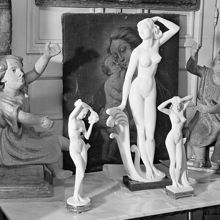 Agostino Barzetti, konst och gipsgjutare