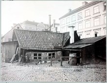 Stora Badstugatan n:r 31, gårdsinteriör