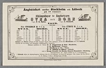Tidtabell Stockholm-Lübeck
