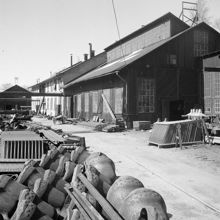 Långholmsvarvet. Varvsbyggnaden