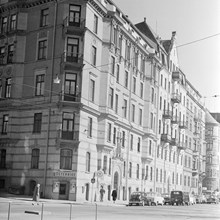 Strandvägen 11 österut från Skeppargatan