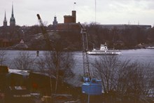 Vy mot Kastellholmen från Beckholmen
