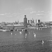 Utsikt mot Stadshuset från söder