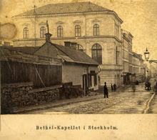 Kungsholms baptistförsamling 1870-1985, Betelkapellet