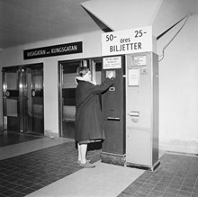 Biljettautomater T.Centralen