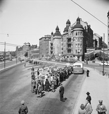 Busskö vid Norra Bantorget