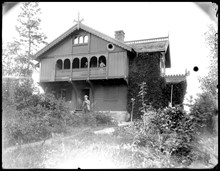 Gustaf Retzius villa Sagatun, Brådstupsvägen 27 i Hägersten
