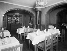 Restaurang Den Gyllene freden, interiör