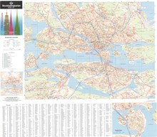 Stockholmskarta från 1986-87