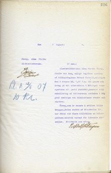 Hälsopolisen – smutsig transport av hästkött 1907