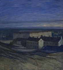 Eugène Janssons målning Utkant