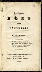 Sanningens röst från gäldstugan i Stockholm