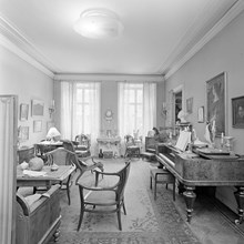 Blasieholmstorg 12. Annastina Alkmans hem.