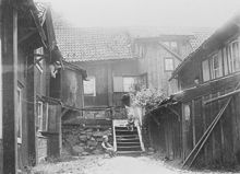 Fjällgatan 20, gårdsmiljö