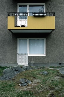 Balkong på Wergelandsgatan, Blackeberg