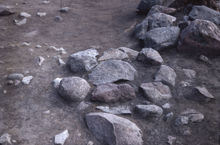 Brandgrav, anläggning nummer 49, fornlämning RAÄ 143 i Spånga socken