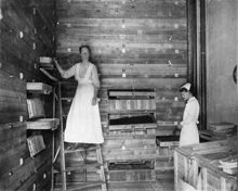 Blåbärstorkeri  under krisåren 1914-1918.
