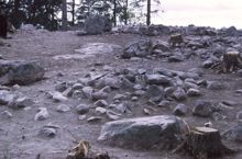 Brandgrav, anläggning nummer 2, fornlämning RAÄ 143 i Spånga socken