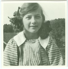 Maja Bergh omkring 1910