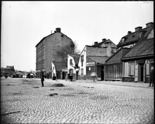 Östra sidan av Roslagstorg