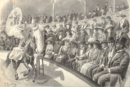 Publik på cirkus