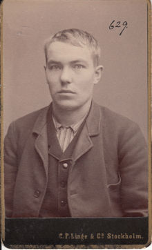 Karl Albert Broling i polisens fotografisamling