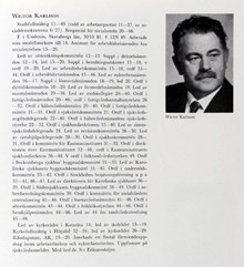 Wictor Karlsson. Ledamot av stadsfullmäktige 1911-1949. Socialborgarråd 1920-1946