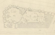 Förslag till lekplats i Aspudden 1946 (Botvidsparken)