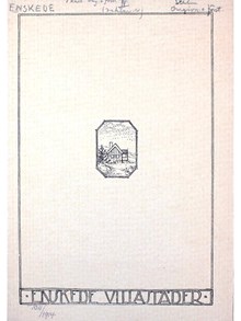 Enskede Villastäder - informationshäfte 1914 