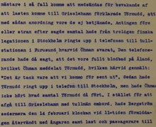 Polisen ingriper mot misstänkt vapensmuggling i februari 1918