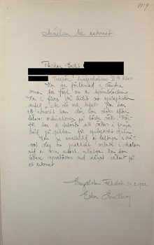 Edit 14 år anmäls till specialskola - 1922