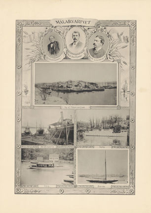 Bildcollage över Mälarvarvet