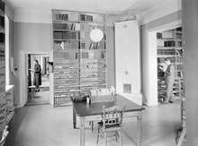 Lantbruksakademiens byggnad. Biblioteket