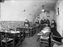 Restaurang Den Gyldene Freden, interiör