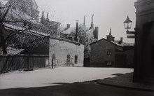 Gårdsplan på Södermalm 1939 - Stockholms Turisttrafikförbund