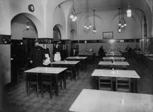 Andraklassavdelningen på Restaurant Wimpeln.