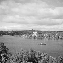 Utsikt mot Waldemarsudde från Danvikshem