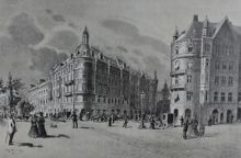 "Början af Birger Jarlsgatan"