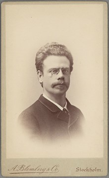 Porträtt av Viktor Emanuel Lennstrand, "hädarynglingen"