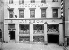 Gunnar Langborg, amerikansk gummiimport