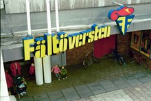 Köpcentrumet Fältöversten, Valhallavägen, Östermalm